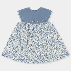 VESTIDO PTO/TELA "WINNIPEG" AZUL