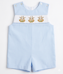 Bunny Smocked Shortall