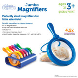 Jumbo Magnifiers (Set de Lupas con Base)