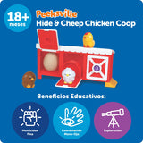 Gallinero Peeksville "Hide & Cheep"