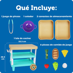 Isla de Cocina con Accesorios New Sprouts
