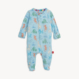 BLUE PARTY ANIMALS (GLOW IN THE DARK) MODAL FOOTIE