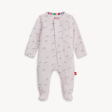 PINK SAVANNAH PLAINS MAGNETIC FOOTIE