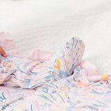 SHROOM AND BLOOM MAGNETIC FOOTIE W/ RUFFLES