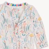 SHROOM AND BLOOM MAGNETIC FOOTIE W/ RUFFLES