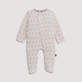 TRUNKETTES PINK MAGNETIC FOOTIE & COVERALL