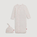 TRUNKETTES PINK MAGNETIC GOWN + HAT SET