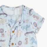 JUNGLE JAZZ COTTON S/S COVERALL