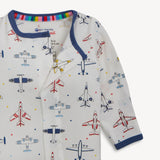 JUST PLANE FUN MODAL MAGNETIC FOOTIE & CONV. COVERALL