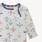 JUST PLANE FUN MODAL MAGNETIC FOOTIE & CONV. COVERALL