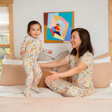 SERAPHINA MODAL MAGENTIC FOOTIE W RUFFLE
