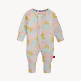 HARPER MODAL MAGNETIC FOOTIE & COVERALL W/ RUFFLE