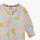HARPER MODAL MAGNETIC FOOTIE & COVERALL W/ RUFFLE