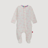 SWEETER THAN HUNNY MAGNETIC FOOTIE W/ RUFFLE