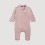 BLUSH PINK RIGHT FIT MAGNET PANT ROMPER W/ PIP