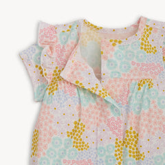 HARPER MODAL RUFFLE SLV ROMPER