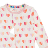 PINK XOXO MODAL FOOTIE