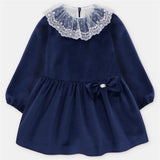 VESTIDO "MANCHESTER" MARINO