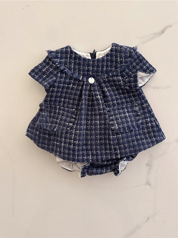 VESTIDO C/BRAGA "DERBY" MARINO