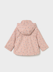 Raincoat estampado corazones