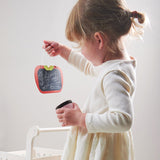 Carrito supermercado madera