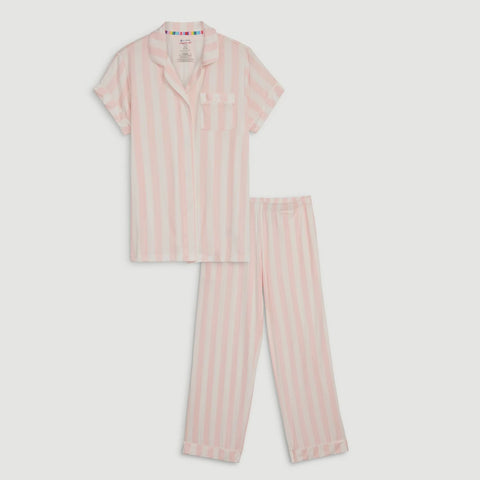 WOMEN'S CAPRI STRIPE MODAL S/S PAJAMA