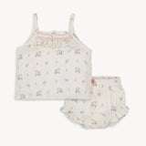 Penguin pint cotton tank + bloomer