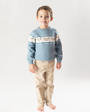 Conj. Sueter y pantalon pana ositos artico