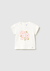 Camiseta m/c flores blossom