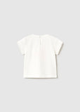Camiseta m/c flores blossom