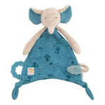 Doudou porta-chupete elefante