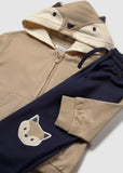 Conj. Pants 3 piezas zorro avellana