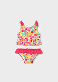 Traje de baño 2 piezas flores hibisco