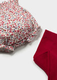 Conj. Short 3 piezas red