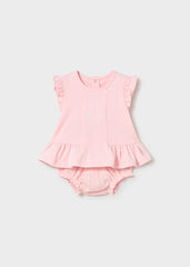 Conj. 2 piezas bombacho gatito rosa baby