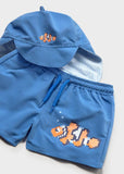 Conj. Bañador-gorro pez