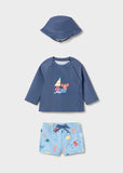 Traje de baño 3 piezas velero