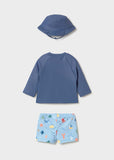 Traje de baño 3 piezas velero