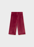Conj. Pantalon chaleco tricot framboise