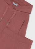 Conj. Pantalon largo tricot rosaceo