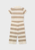 Conj. Pantalon largo tricot arena