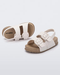 Mini Melissa Cozy Sandal BB White