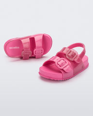 Mini Melissa Cozy Sandal BB Pink Glitter