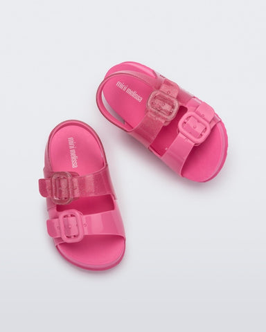 Mini Melissa Cozy Sandal BB Pink Glitter