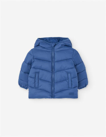 PUFFER NYLON AZUL