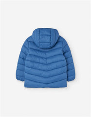 PUFFER NYLON AZUL