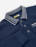 POLO OTTOMAN LIGHT NAVY