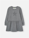 VESTIDO AFELPADO GRIS STAR