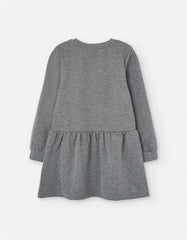 VESTIDO AFELPADO GRIS STAR