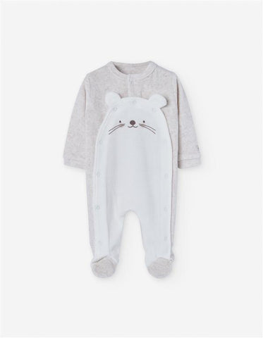 MAMELUCO AFELPADO OSO POLAR